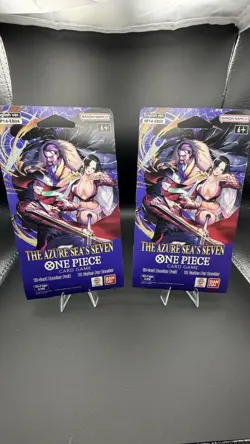 Lot of 06 The Azure Seas Seven One Piece CCG Booster Packs OP-14 *Ships Same Day - Image 3