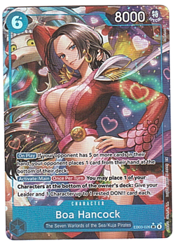 One Piece - Boa Hancock EB03-026 (SR) Alt Art Heroines Edition English NM/M - Image 1
