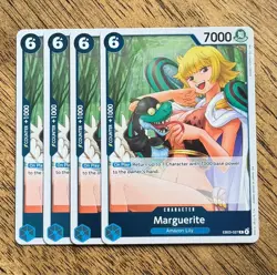 One Piece TCG - Marguerite EB03-027 Foil Playset (x4) - The Heroines Edition NM - Image 1