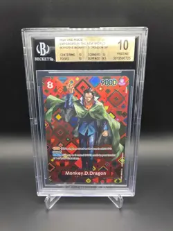 BGS 10 Monkey D Dragon SP OP07-015 Alt Art Parallel One Piece English - Image 1
