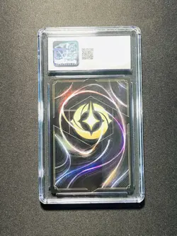2024 Azurite Sea Disney Lorcana Raya #214/204 Enchanted Rainbow Foil CGC 9 YC80 - Image 2