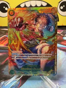Monkey.D.Luffy (118) OP13-118 Carrying On His Will Foil One Piece Card Game - Image 1