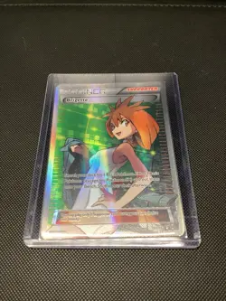 2015 Pokemon TCG Brigette Holo Full Art Ultra Rare Card Breakthrough 161/162 - Image 1