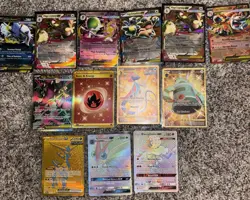 Pokemon Card Lot - 130+ Cards(Ex IR V Vmax Etc). 50+ Holo Rares(read desc). - Image 4