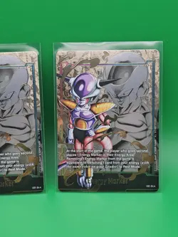 2x Dragon Ball Super Card Game Frieza Gold Foil Energy Marker E01-04 - Image 4