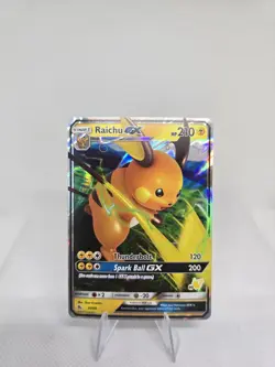 Raichu GX 20/68 - Hidden Fates - Ultra Rare Holo Pokemon Card Near Mint - Image 1