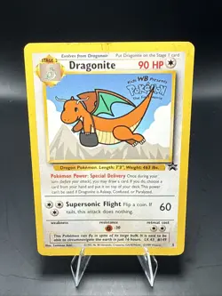 Pokemon TCG Dragonite #5 Black Star Promo, WB the First Movie, Stamped Card E - Image 1