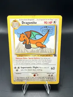 Pokemon TCG Dragonite #5 Black Star Promo, WB the First Movie, Stamped Card E - Image 2