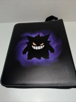 Gengar Evolution Pokemon Card Binder (9 Card Sleeve Binder) Gastly Haunter Genga - Image 4