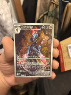 Pokemon TCG Ceruledge Illustration Rare Holo Card Sv08: Surging Sparks 197/191 - Image 1