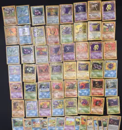 Vintage Pokemon Card Lot | Holos, Rares, WOTC, EX, Binder Collection Full Fossil - Image 2