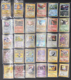Vintage Pokemon Card Lot | Holos, Rares, WOTC, EX, Binder Collection Full Fossil - Image 3