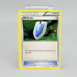 Pokemon Card VS seeker XY Phantom Forces 109/119 Regular Uncommon Off Center - Image 1