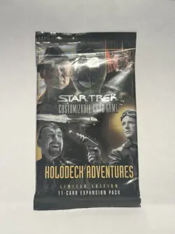 2001 Star Trek Holodeck Adventures Limited Edition one 11 Cards (1) Pack - Image 1