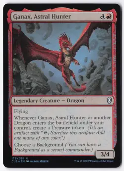 Ganax, Astral Hunter Foil U Commander Legends: Battle for Baldur's Gate 176 NM - Image 1
