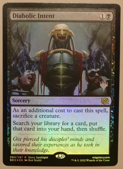 Diabolic Intent 2026 The Brothers' War Expansion/Rare #089 - Image 1