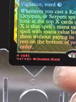 Kiora, Sovereign of the Deep (Showcase) March of the Machine: The Aftermath Foil - Image 3