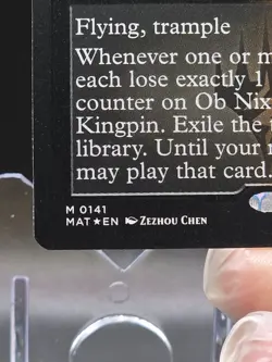 Ob Nixilis, Captive Kingpin (Foil Etched) March of the Machine: The Aftermath... - Image 3