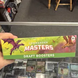 Magic: The Gathering Commander Masters Draft Booster Box Sealed English 2023 - Image 2