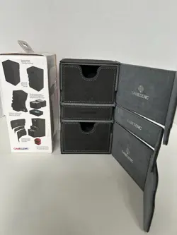 Gamegenic Stronghold 200+ Convertible Deck Box Black - Image 1