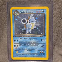Pokemon Dark Blastoise Team Rocket 1st Edition Holo Rare 3/82 70 HP Wizards - Image 1