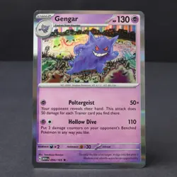 Gengar 094/165 Holo Rare SV 151 2023 Pokemon Card LP - Image 1