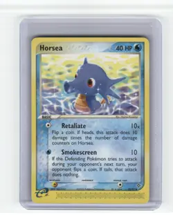 Horsea Dragon Uncommon Pokemon Near Mint or Better - Image 1