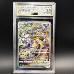 Pokemon TCG Mewtwo VSTAR GG44/GG70 Crown Zenith Galarian Gallery Holo Ultra Rare - Image 1