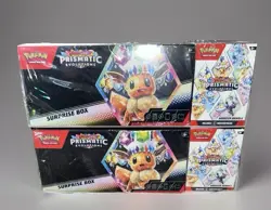 Sam’s Club Pokemon Prismatic Evolutions Surprise Box & Booster Bundle X2 - Image 1
