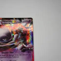 MEWTWO EX Holo 62/162 RARE Breakthrough Pokemon Card 2015 NM - Image 2