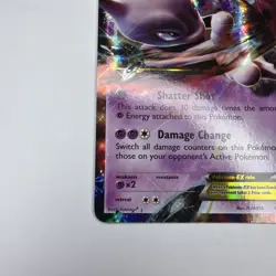 MEWTWO EX Holo 62/162 RARE Breakthrough Pokemon Card 2015 NM - Image 4