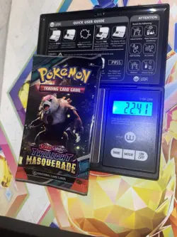 (VERY HEAVY) 22.41g Pokemon TCG Twilight Masquerade Booster Pack (SEALED)✅ - Image 1