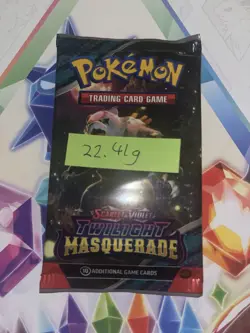 (VERY HEAVY) 22.41g Pokemon TCG Twilight Masquerade Booster Pack (SEALED)✅ - Image 2