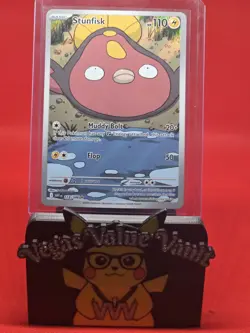 Pokemon TCG Stunfisk 118/086 Sv: White Flare Holo - Image 1