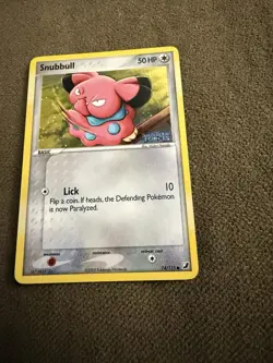Pokemon Snubbull Unseen Forces HOLO 74/115 - Image 2
