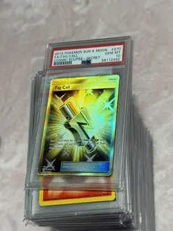 PSA 10 Tag Call 270 Pokemon 2019 Sun & Moon Cosmic Eclipse Full Art Secret Gold - Image 5