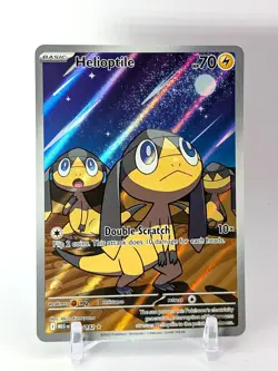 Helioptile - 143/132 Me01: Mega Evolution Illustration Rare Pokemon TCG - NM - Image 1