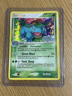 Pokemon TCG Venusaur 28/100 Crystal Guardians Reverse Holo (Moderate Play) - Image 1