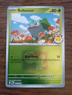 Bulbasaur 001/132 - 2026 Pokemon Day (League Stamped) Promo Card - Image 1