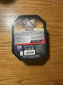 Pokemon TCG Triple Whammy Collector Tin SLAKING 3 Packs Foil Promo New - Image 2