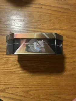 Pokemon TCG Triple Whammy Collector Tin SLAKING 3 Packs Foil Promo New - Image 3