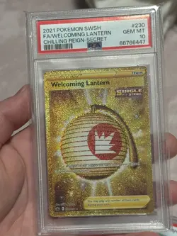2021 Pokemon SWSH FA/Welcoming Lantern Chilling Reign Secret PSA 10✅🌟✨ - Image 1