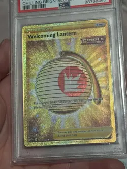 2021 Pokemon SWSH FA/Welcoming Lantern Chilling Reign Secret PSA 10✅🌟✨ - Image 2