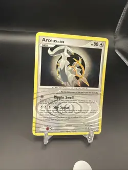 Arceus () Holo Rare Arceus AR5 Heavy Played Pokemon TCG - Image 2