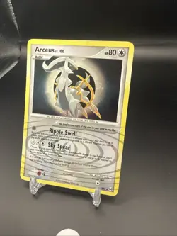 Arceus () Holo Rare Arceus AR5 Heavy Played Pokemon TCG - Image 3