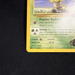 Pokemon TCG Erika's Exeggutor Gym Heroes 44/132 2000 - Image 5