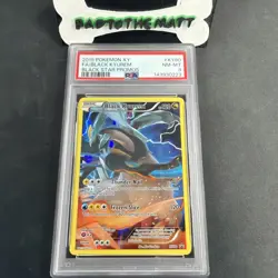 2015 POKEMON XY BLACK STAR PROMOS #XY80 FA/BLACK KYUREM BLACK STAR PROMOS PSA 8 - Image 1