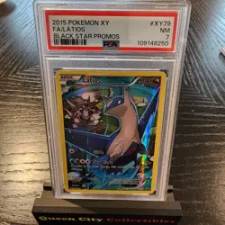 LATIOS - HOLO - PSA 7 - 2015 POKEMON XY BLACK STAR PROMO #XY79 - Image 1