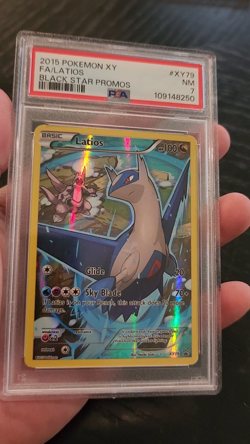 LATIOS - HOLO - PSA 7 - 2015 POKEMON XY BLACK STAR PROMO #XY79 - Image 2