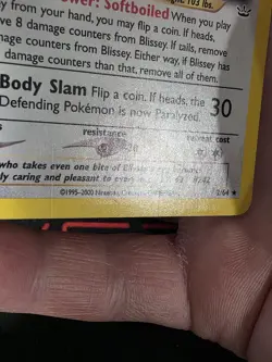 Pokemon TCG: Blissey 2/64 1st Edition Holo Rare Neo Revelation MP - Image 5